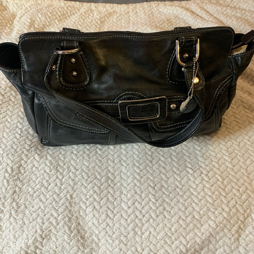 Via Spiga Black Shoulder Bag